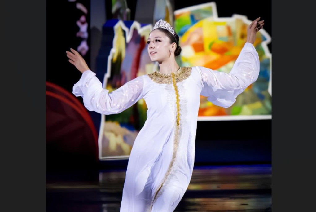 Фигуристка Анна Фролова