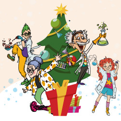 Ученая семейка и Новый год