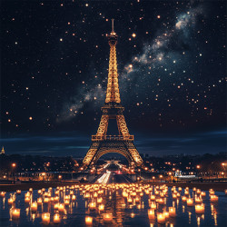 Магия Свечей. Под звездным небом Парижа