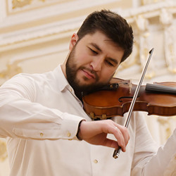 П. Федотов скрипка, С. Соловьёв фортепиано, аб-т №8