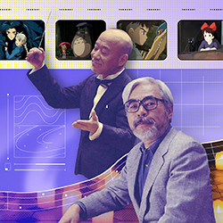 Шедевры Миядзаки и Хисаиси при свечах