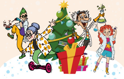 Ученая семейка и Новый год Ученая семейка и Новый год