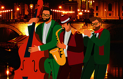 Вечер в Италии при свечах Вечер в Италии при свечах