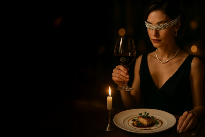 Ужин в темноте Ужин в темноте