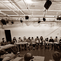 Scene from «Горе от ума. Открытая репетиция»