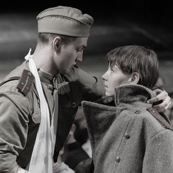 Scene from «В родном городе»