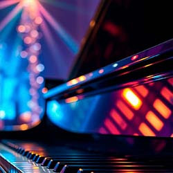 Театральный орган в усадьбе. Вечер при свечах. Неоклассика