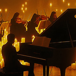 Оркестр CAGMO - Саундтреки Эйнауди при свечах