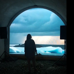 Scene from «Лаборатория новых медиа: Мультимедийный спектакль «ХОДЪ» »