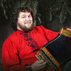 Михаил Коломыцев. Новогодняя гармонь