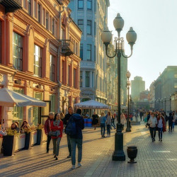 Старый Арбат - прогулка по русскому Монмартру