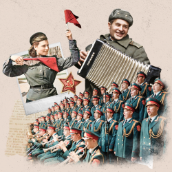 Всероссийский фестиваль советской песни «Голоса наследников». Песни военных лет. Ансамбль им. Александрова