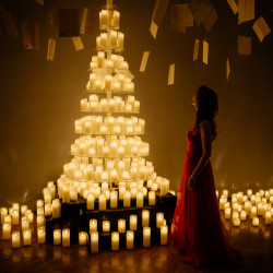 Волшебный свет Рождества. Lumisfera и 3000 свечей