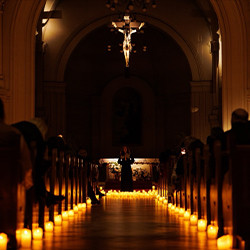 Иоганн Себастьян Бах в сиянии свечей