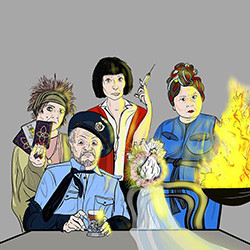 Scene from «Женитьба. Почти по Гоголю»