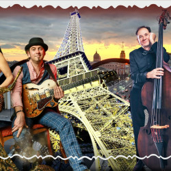 Золото Парижа. Jazz на крыше Невского. Трио Лады Поповой. Хиты в стиле джаз. Ретро вечеринка с фуршетом в...