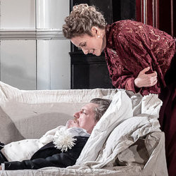 Scene from «Чеховъ. Ивановъ. Слова. Слова. Слова»