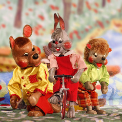 Ёжик, Зайка и Топтыжка