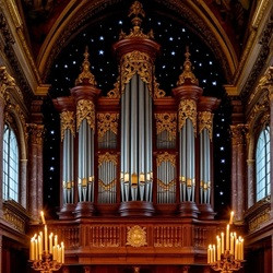 Орган при свечах. Ночное барокко. Великий Бах