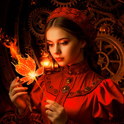 Cцена из «Аленький цветочек»