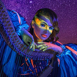 Арфа в темноте