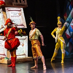 Scene from «Чиполлино (на сцене театра «Маска»)»