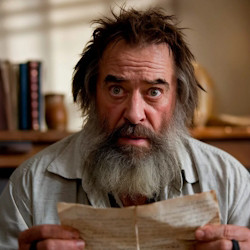 Scene from «Записки сумасшедшего»