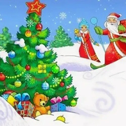 Приключение Новогодней Елочки с Дедом Морозом для детей от 1 до 5 лет