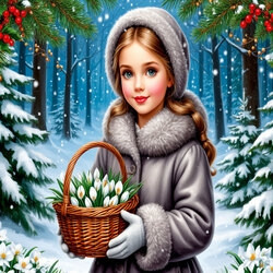 Двенадцать месяцев. Новогодняя ёлка