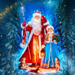 Новый Год на ферме. Резиденция Деда Мороза