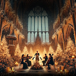 Зимняя сказка в старинном соборе