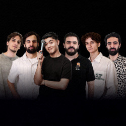 Большой чёрный стендап концерт в Москве