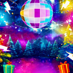 Новогодняя дискотека в Долгопрудном