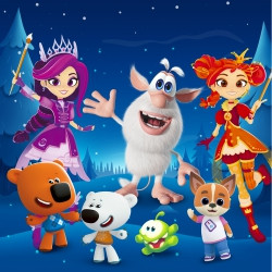 Елка телеканала «Мульт». Живые краски