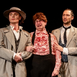 Scene from «Подходцев и двое других, или Безобразие, которому имени нет»