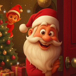 В гостях у Деда Мороза