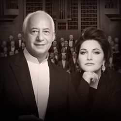 Владимир Спиваков и Хибла Герзмава