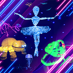 Представление световых кукол