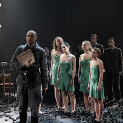 Scene from «А зори здесь тихие»