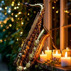 Романтический джаз при свечах