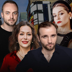 Scene from «Отель Филадельфия»