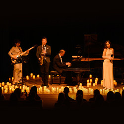 Джаз в музее Пушкина при свечах