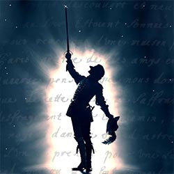 Scene from «Сирано де Бержерак»