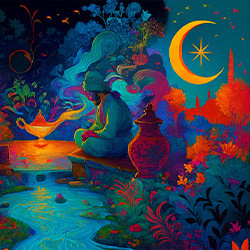 Artfonix. Волшебная лампа Алладина с живой музыкой и чтецами