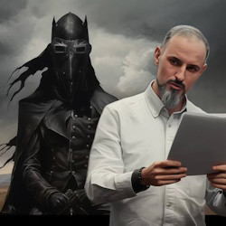 Scene from «Всадник Скаллии»