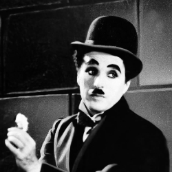 Scene from ««Chaplin» in English»