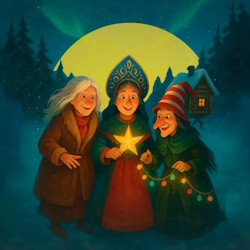 Новогоднее происшествие в сказочном лесу