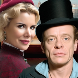 Scene from «Записки сумасшедшего»