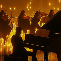 Оркестр CAGMO - Саундтреки Эйнауди при свечах