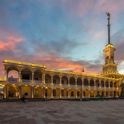 Салют Великой Победы в порту пяти морей